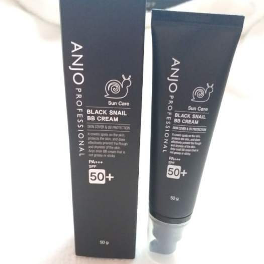 anjo professional black snail bb cream