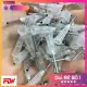 100 chiếc Kim nhựa gài 16G-27G kim bơm keo kim bôi keo nozzle. 