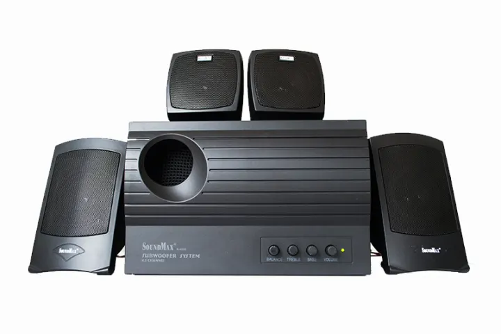 [HCM]( Hàng Công Suất Lớn ) Loa Vi Tính Công Suất Lớn SoundMax A4000 4.1 BASS cực mạnh loa siêu trầm thiết kế thời thượng với công suất lên đến 60W