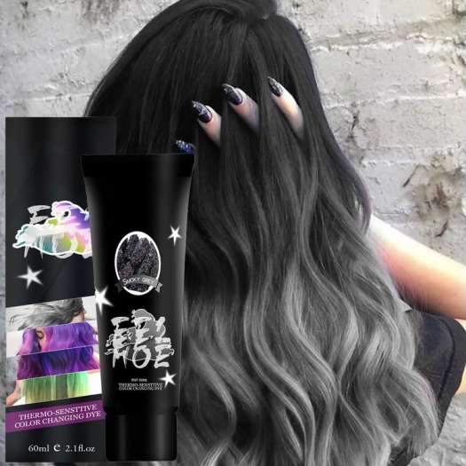 Temperature Color Changing Hairdye Color Change Hairdye Purple Pink/Greenish Yellow/Blue Pink/Black Silver Hair Dye Sense Temperature to Change Color Hair Dye Purple Pink Greenish Yellow welcoming - Thuốc nhuộm | Temperature Color Changing Hairdye Color Change Hairdye Purple Pink/Greenish Yellow/Blue Pink/Black Silver Hair Dye Sense Temperature to Change Color Hair Dye Purple Pink Greenish Yellow welcoming - Thuốc nhuộm |