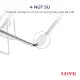 Rổ đựng dụng cụ rửa chén gác bồn HIVE small rack inox Cao Cấp 수세미망. 