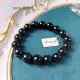 Vòng tay phong thủy đá Mã Não đen onyx size 12 li phù hợp phong thủy mệnh Thủy Mộc | Hoa Minh Gem. 