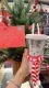 Ly Noel tuần lộc / tai thỏ Phúc Long nhựa 420ml/ NEW FULL BOX. 
