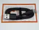 Dây USB A sang type C đen dài 60cm Dây type C. 