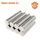 Nam châm viên tròn 15x1/2/3/4/5/10/20mm loại nam châm đất hiếm. 