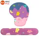 Lót Chuột Kê Tay Bàn Phím Có Đệm Silicon GALAXY (Mouse Pad Key Board Wrist Rest Gaming Bàn Di Chuột Cute Anime Màu Hồng). 