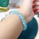 Vòng tay Aquamarine ngọc hải lam size 10 li phong thủy mệnh Thủy, Mộc | Hoa Minh Gem. 