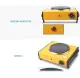 Bếp Điện Mini Làm Nóng Cafe Kihes JX-8500B 1000w tiện ích. 