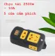 Ổ cắm sz05 - 5 đầu cắm được các loại phích cắm. 