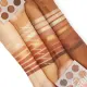 Bảng mắt Colourpop Feelin' Toasty 9 ô màu nude và nâu ấm quyến rũ mềm mại. 