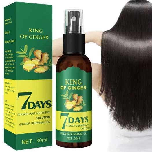Ginger Hair Growth Essence Spray Natural Hair Growth Essence Oil Natural Hair Growth Accelerator for Stronger Hair Growth premium - Chăm sóc tóc chuyên sâu Ginger Hair Growth Essence Spray Natural Hair Growth Essence Oil Natural Hair Growth Accelerator for Stronger Hair Growth premium - Chăm sóc tóc chuyên sâu