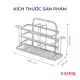 Kệ đựng bàn chải, kem đánh răng HiVE Inox 304. 