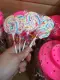Kẹo Lolipop Đủ Sắc Màu Hình Tim, Tròn, Xoắn (Hủ 50 Que). 