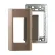 Công tắc 1 chiều 16A size M - màu Trắng hoặc màu Đồng - dòng ZENCELO A - Schneider Electric - 8431M_1_BZ_G19; 8431M_1_WE_G19. 