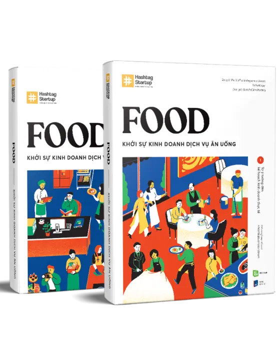 Sách Kinh doanh/Khởi nghiệp - HASHTAG NO.4 FOOD - Khởi sự kinh doanh dịch vụ ăn uống