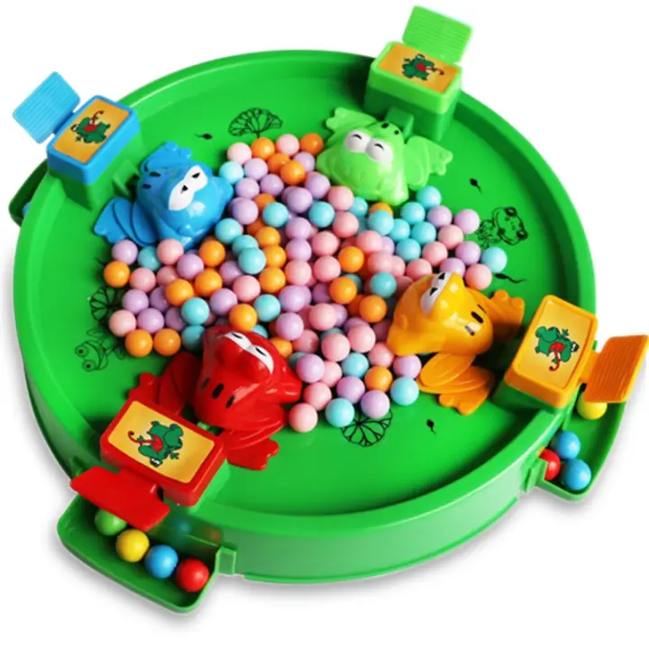 TOY CITY Trò chơi giải trí ẾCH ĂN BI cho bé – Đồ chơi xả stress rèn kỹ năng và trí thông minh, bộ size to cao cấp – No Brand >>> top1shop >>> lazada.vn