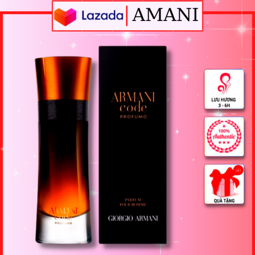 Nước hoa nam Giorgio Armani Code Profumo Pour Homme Eau de Parfum 110 ml -  Nước hoa nam 