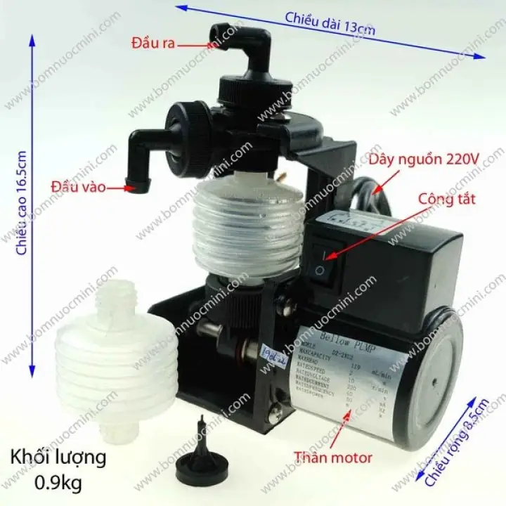 Bơm Định Lượng 220V 119ml/p