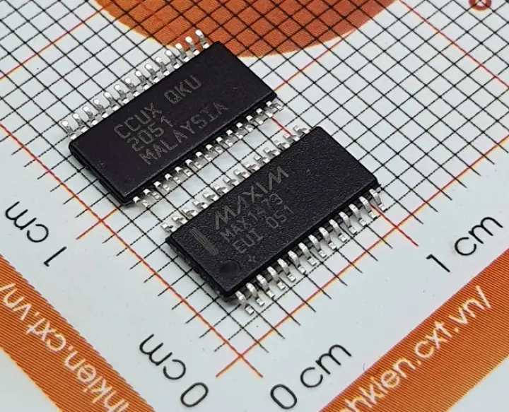 MAX1473EUI+T RF RX ASK 300MHZ-450MHZ 28TSSOP