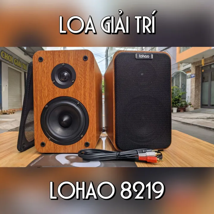 ( CỰC CHẤT ) Loa Vi Tính, Loa Nghe Nhạc Hay, Loa Vi Tính Kiểm Âm Lohao AV 8219, Âm Thanh Cực Đỉnh, Kết Nối Bluetooth, USB, SD, AV, 2 Bass 2 Treble, Công Suất Lên Đến 100W, Chỉnh Âm Thanh Ngay Trên Loa, Vỏ Gỗ Sang Trọng, Bền Bỉ.