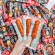 Xúc Xích Bò BBQ Cay Nhẹ Đồ Ăn Vặt Trung Hoa. 