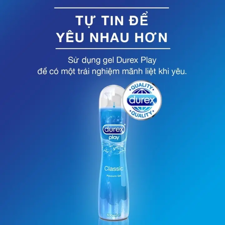 Gel bôi trơn Durex Play Classic 50ml - Tạo độ ẩm tự nhiên