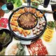Nồi Lẩu Nướng Đa Năng, Bếp Lẩu Nướng 2 Ngăn 2 Trong 1, Bếp Lẩu Nướng Loại To.  Mặt Nồi Tráng Men Chống Dính Cao Cấp, Nướng Và Lẩu Cùng 1 Lúc Tiện Dụng Cho Mọi Gia Đình-[ BẢO HÀNH 1 ĐỔI 1 TRÊN TOÀN QUỐC]. 