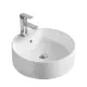 chậu lavabo đặt bàn đá. 