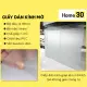 Decal dán kính mờ văn phòng, giấy dán mờ kính cửa sổ cửa kính nhà tắm khổ 1.2mx0.5m. 