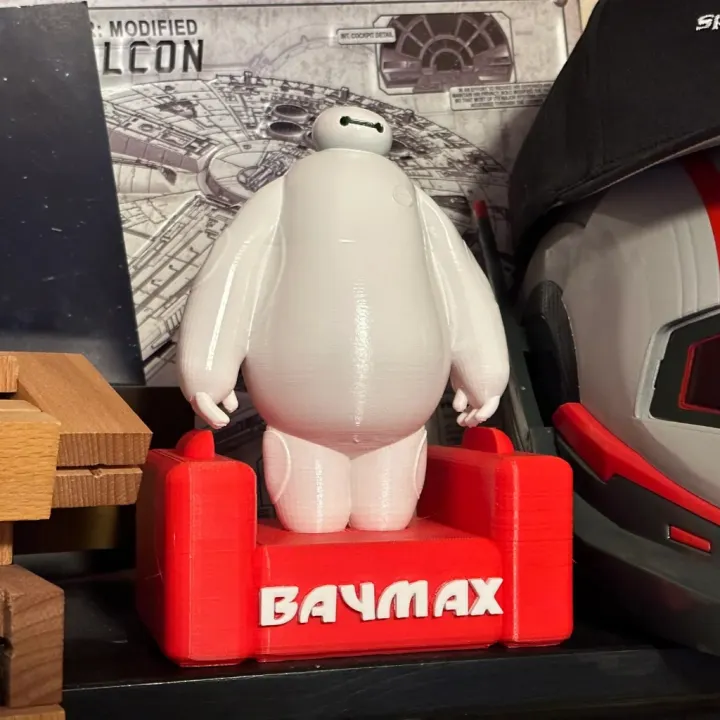 Mô hình nhân vật BIG HERO 6 Figure Baymax trang trí để bàn