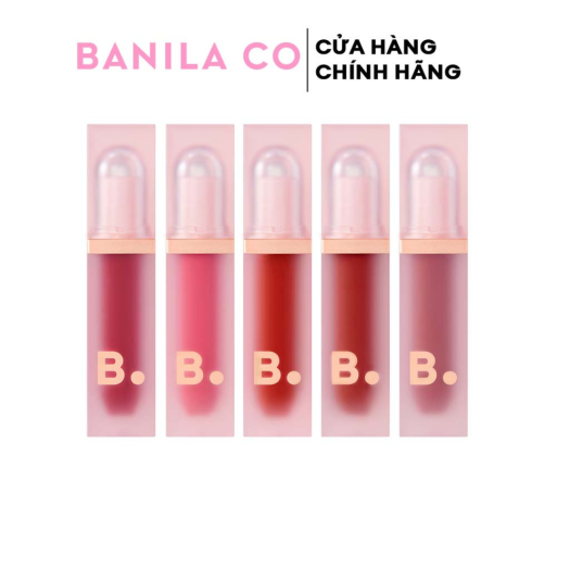 Son Tint Lì BANILA CO WATER DROP VEIL TINT 4.5G Giúp Đôi Môi Căng Mọng