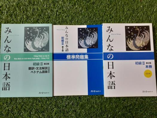 Combo 3 Sach Minna No Nihongo Sơ Cấp 2 N4 Tai Bản Mới Honsatsu Bản Dịch Bai Tập Sach Giao Dục Sachviệt Vn