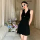 Đầm body sát nách cổ bẻ cúc thật thời trang XIXO cao cấp chất cotton sang mịn đẹp. 