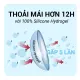 Lens cho mắt thở cận 3 tháng trong suốt Vivimedi Oxy Plus kính áp tròng VIVIMOON. 