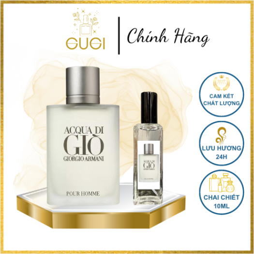 Nước Hoa Nam Giorgio Armani Acqua Di Gio Men - Dầu Thơm Acqua Di Gio Cuốn  Húươi Mát - Nước hoa nam 