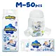 Tã Em Bé Umizoku 50 Chiếc Mềm Unisex Mọi Kích Cỡ M L XL XXL XXXL XXXXL Thoải Mái. 