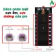 Box sạc dự phòng 32 cell 18650 sạc nhanh 22.5W (D32-PD-QI). 