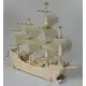Mô hình lắp ráp gỗ 3D  (TT-01)  Thuyền Thương gia. 