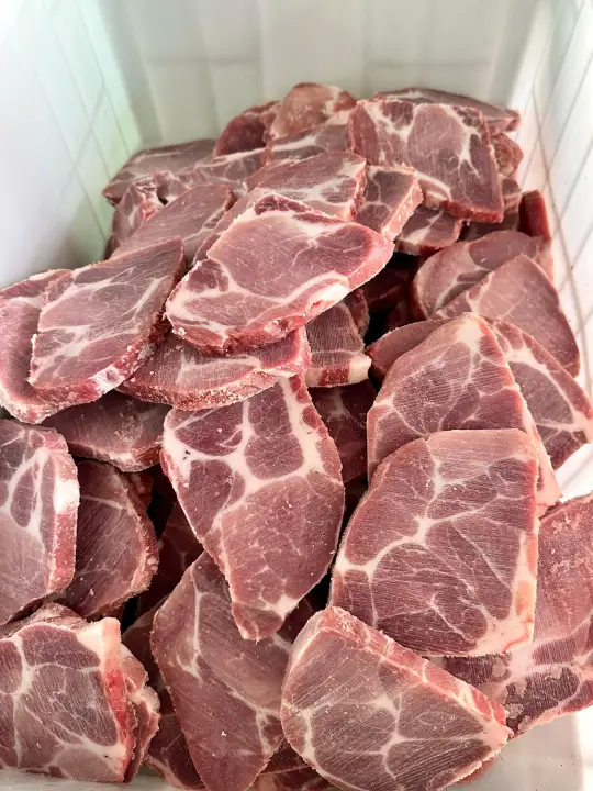 Nạc Dăm Heo Tươi đã cắt  - túi 900g (giao tphcm)