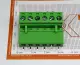 (Domino 5.08) Cầu đấu nối 5.08mm 6P chân thẳng chặn 2 đầu (Terminal Block 2EDG5.08-6P). 