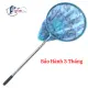 Vợt vớt cá inox vành tròn đủ size - 1m5, 1m9, 2m5,3m [BH 3 tháng], vợt cứng, siêu bền, thu gọn được, giá thành cực tốt - SANAMI FISHING. 