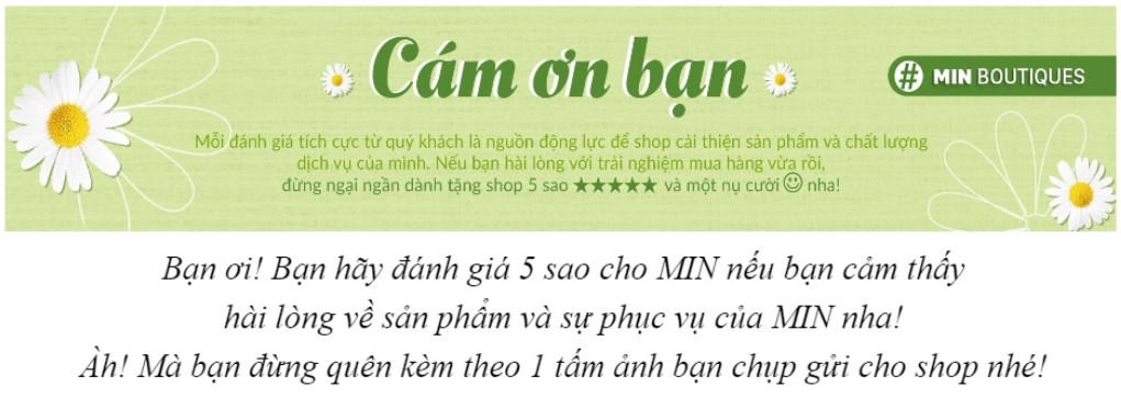 Quần áo thời trang nữ MIN Boutiques