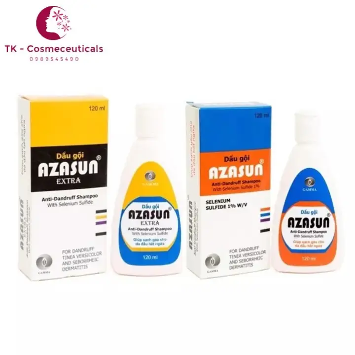 Dầu Gội Sạch Gầu Và Da Đầu Hết Ngứa - AZASUN  EXTRA 2,5% - 120ML