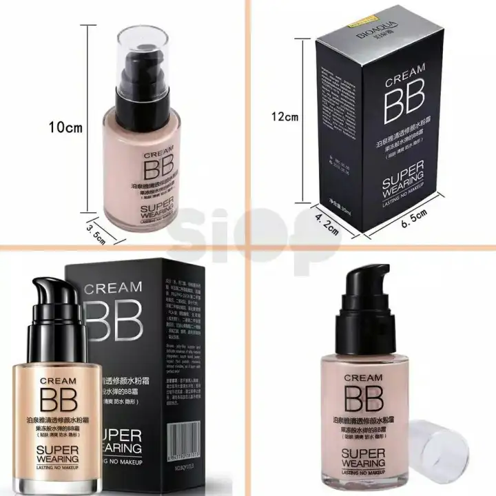 Kem Nền Trang Điểm Mịn Da BB Cream Super Wearing Hàn Quốc 30ml