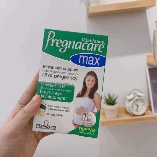 Viatmin Cho Mẹ Bầu Pregnacare Max Uk Hỗ Trợ Thai Sản Vitamindep Com