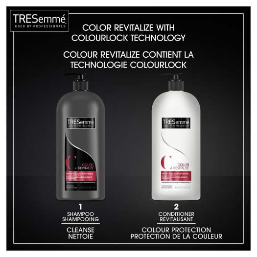 COMBO Dầu Gội Xả TRESemme Revitalize Color For Color Treated Hair giữ màu tóc nhuộm 1153MLx2 - Set quà tặng & Khuyến mãi COMBO Dầu Gội Xả TRESemme Revitalize Color For Color Treated Hair giữ màu tóc nhuộm 1153MLx2 - Set quà tặng & Khuyến mãi