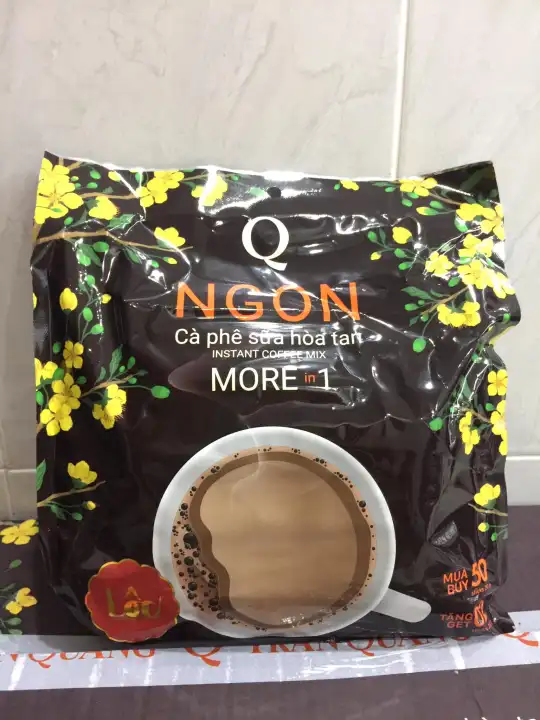 Cà phê sữa Ngon Trần Quang bịch lớn 1.04Kg (52 gói dài * 20g) – Trần Quang – top1shop