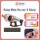 Đồ Chơi Trẻ Em Phụt Xốp Neft Dùng Pin SÚNG ĐIỆN VECTOR - Nhựa ABS An Toàn Với Trẻ Em. 