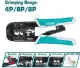 8" Kìm bấm cos, dây mạng viễn thông Total TMPCN5468R. 