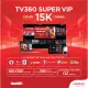 Nâng cấp chính chủ tài khoản TV360 Super VIP 2 tháng - Xem trọn tínhn năng. 